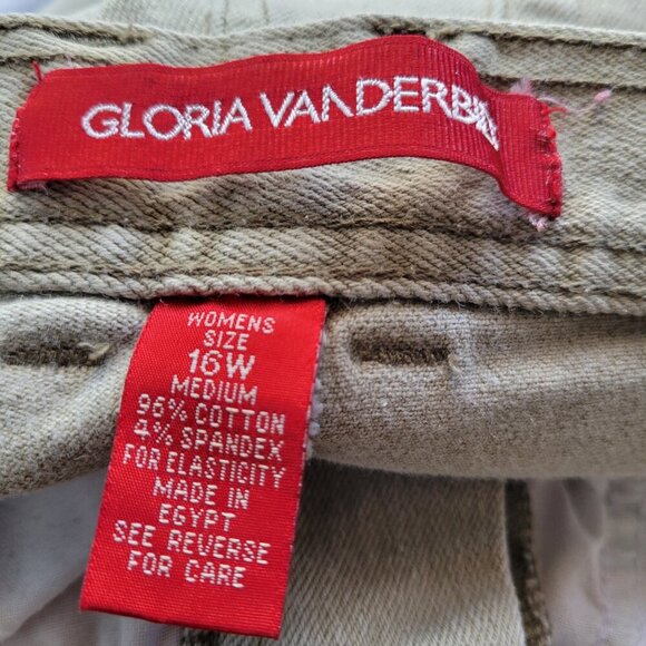 Gloria Vanderbilt Women’s Khaki Amanda High Rise Slim Leg Stretch Jeans (Size: 1 - Picture 2 of 14